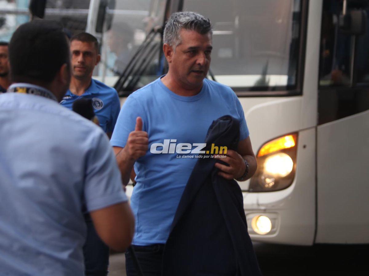 ¿Qué pasó con Auzmendi? Monumental recibimiento al Motagua, chicas bellas del Olimpia y policía blinda el Nacional