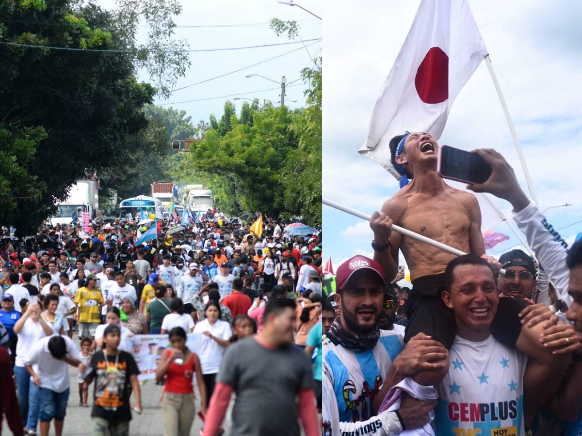 Shin Fujiyama cumplió su reto: recorrió 3,000 kilómetros en casi 4 meses en beneficio de la educación de Honduras