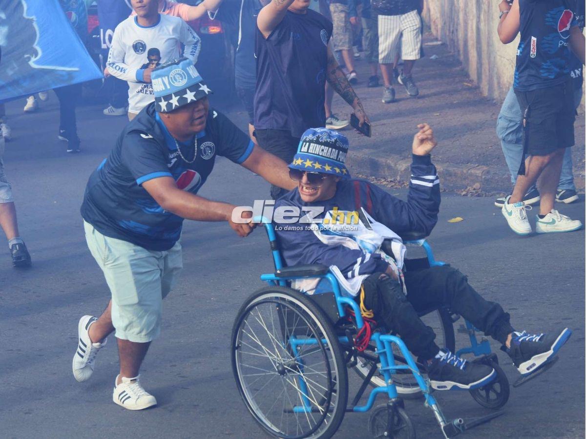 Real España bailó al Motagua: los rostros de tristeza y bronca en el “Ciclón Azul” tras el humillante 0-4 en el Nacional