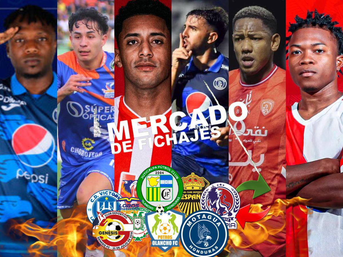 Fichajes: Olimpia amarra dos altas más para el Apertura, Motagua pasa la escoba y hondureño ficha en Alemania