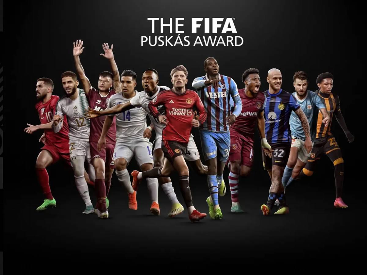 Cristiano Ronaldo, Neymar y James Rodríguez sobresalen entre los ganadores del premio Puskas donde Michaell Chirinos aspira al galardón