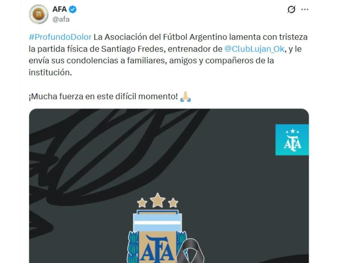 Muere entrenador a los 35 años por este motivo, su último mensaje y lo que tiene que ver con Pedro Troglio