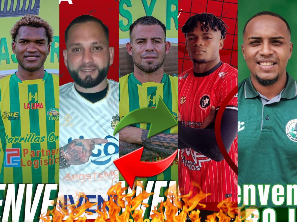 Fichajes de Honduras: Barrida en Platense, ex Olimpia a Liga de Ascenso, vuelve Ilce Barahona y Parrillas One saca la chequera