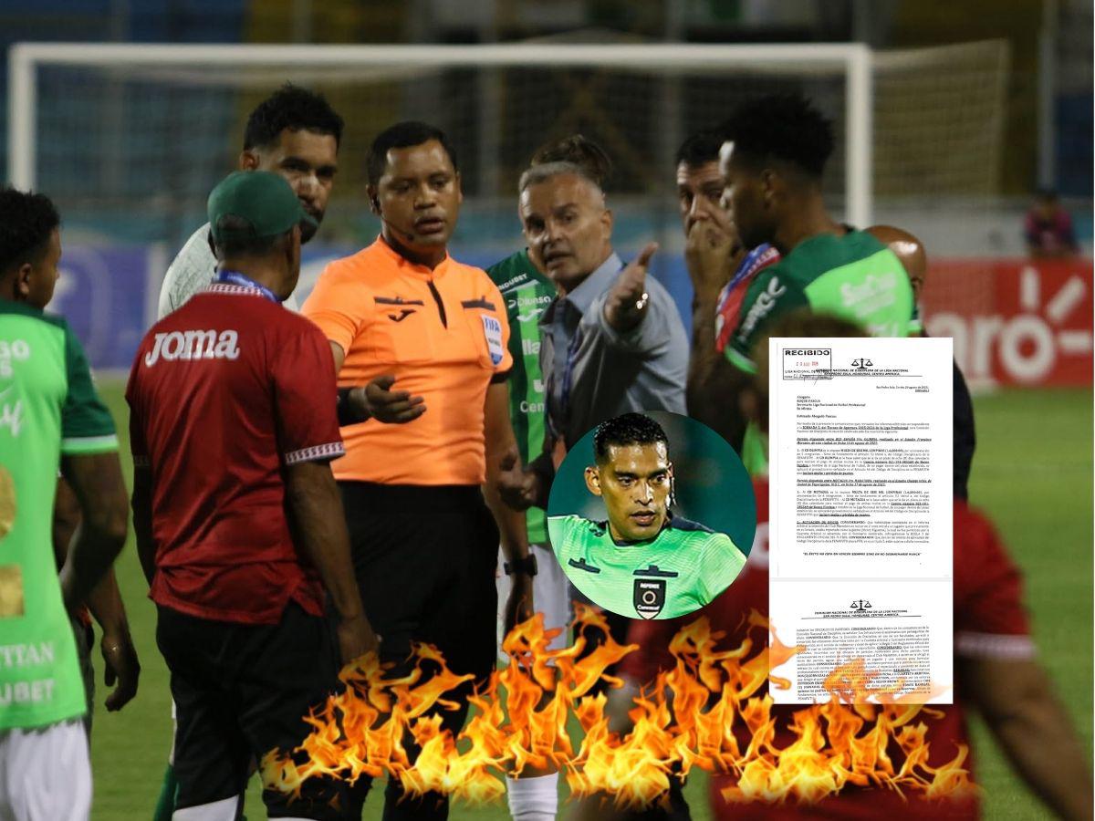 Comisión de Disciplina no perdona el horror arbitral en el Motagua-Marathón y los sanciona con duro castigo