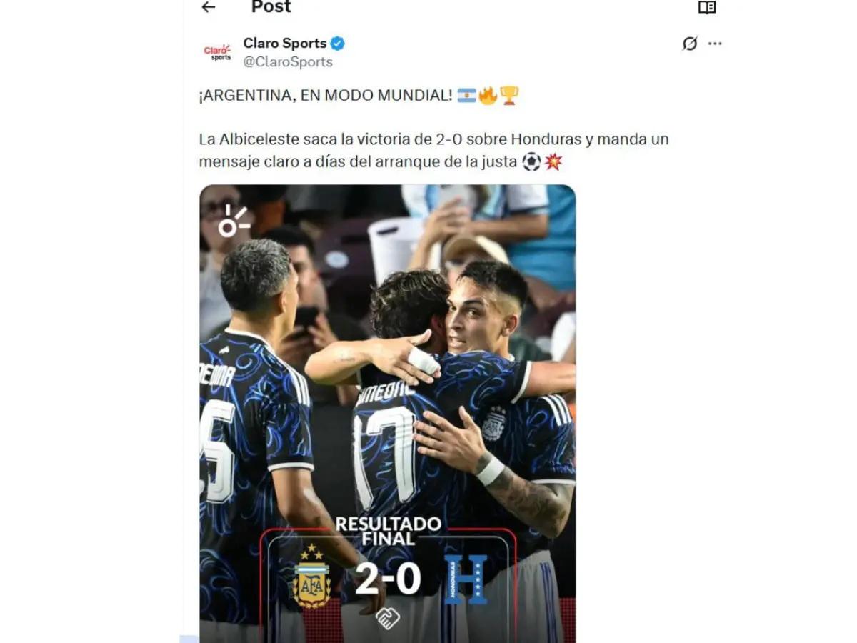 Tras caer ante Argentina, la prensa señala el culpable y pide un regreso: Ya ven