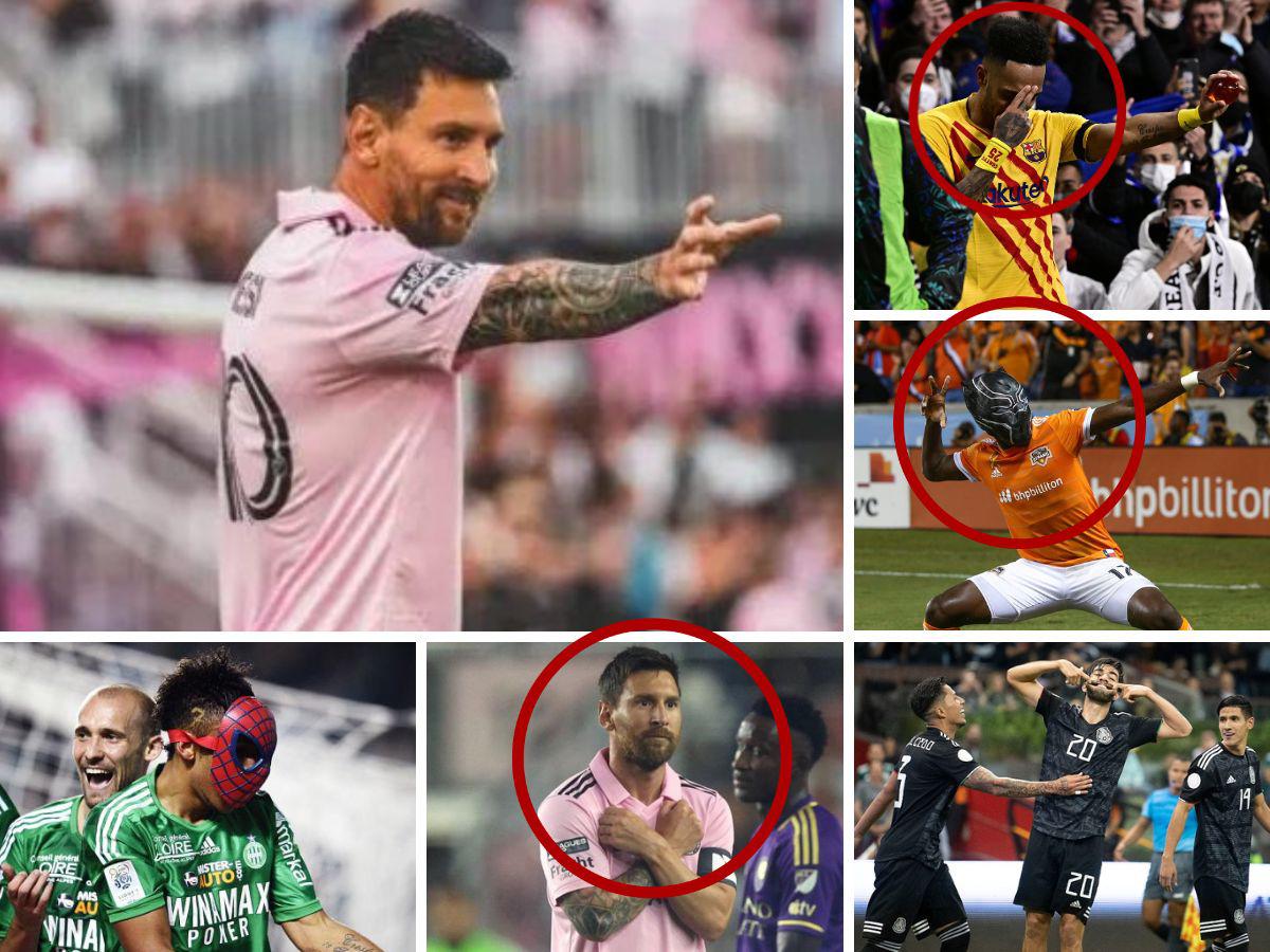 Desde Messi hasta Alberth Elis: Las espectaculares celebraciones de futbolistas imitando a Súper Héroes