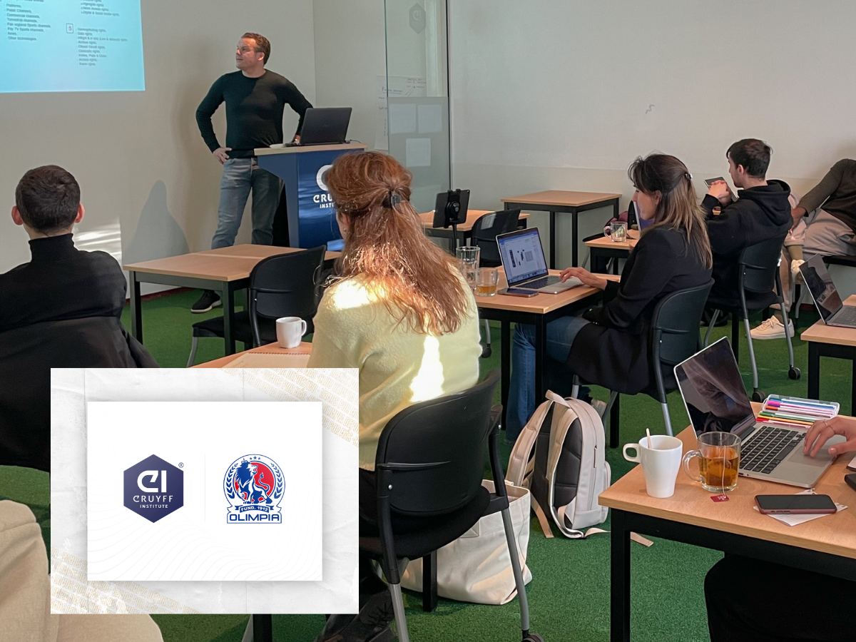 ¡Alianza internacional! Olimpia firma convenio con el prestigioso Instituto Johan Cruyff