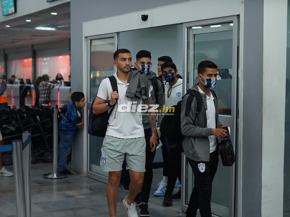 ¡Con todas sus estrellas! Furor de hondureños en llegada del Pachuca, misterioso seguidor de Motagua y el mexicano de 8 millones de euros