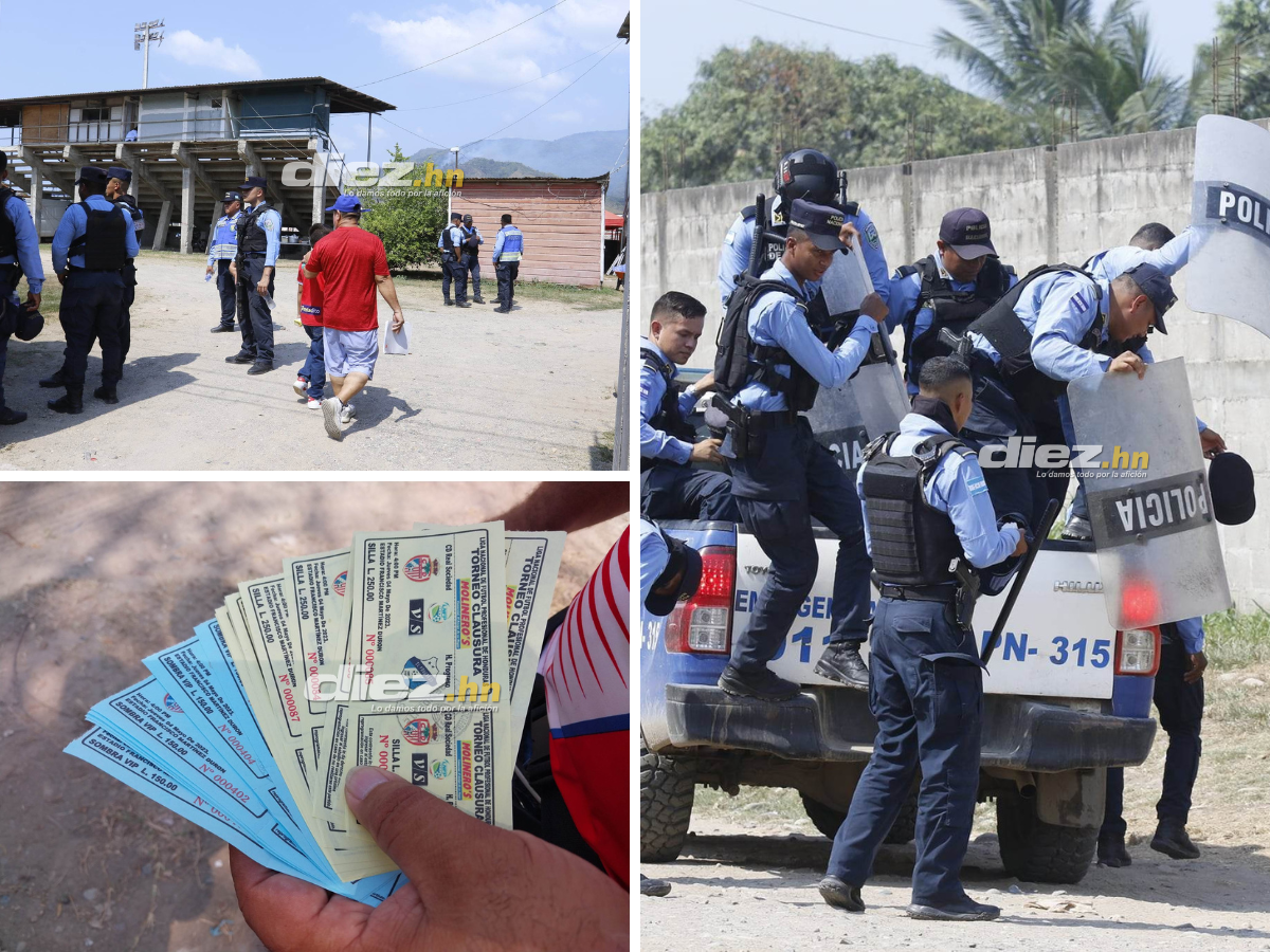 Blindan el Francisco Martínez: 24 puntos de seguridad previo al Real Sociedad-Honduras Progreso, ¿vienen aficionados “Arroceros”?