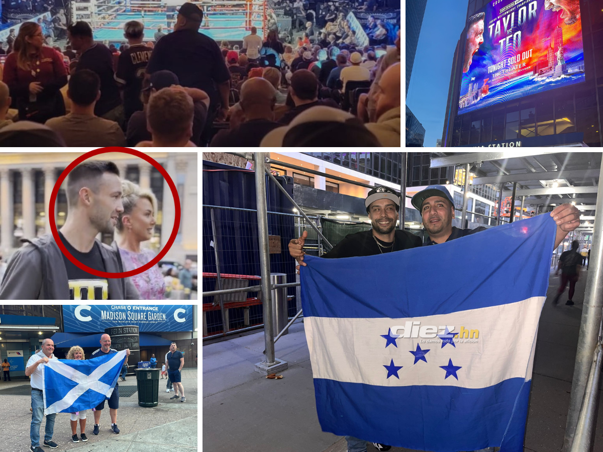 Por Honduras: Los fieles seguidores de Teófimo López, la hermosa pareja de Josh Taylor y habrá llenazo en el Madison Square Garden