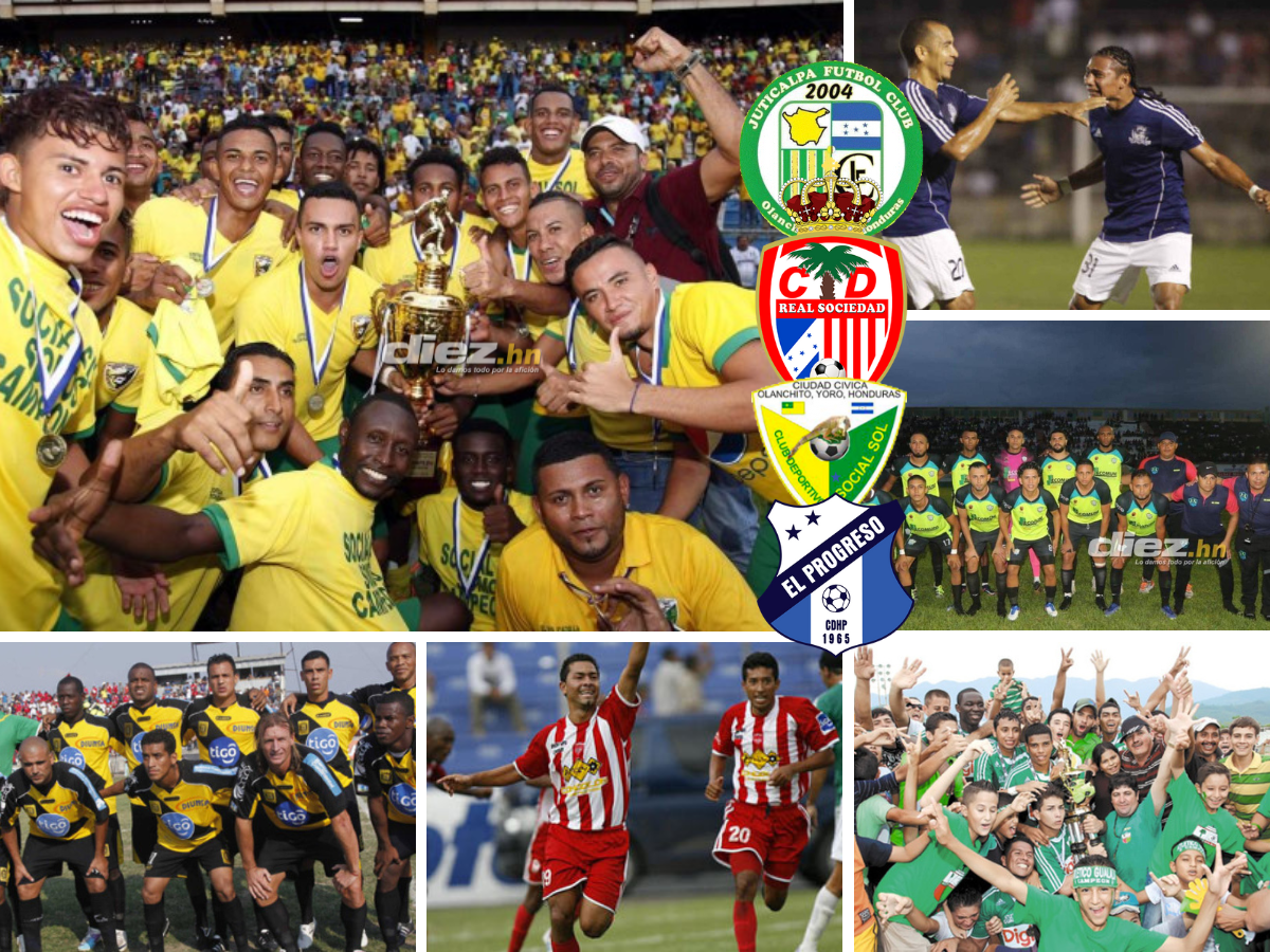 Real Sociedad tiene récord y Gualala vendió la categoría: Los últimos 17 clubes que ascendieron a la Liga Nacional de Honduras