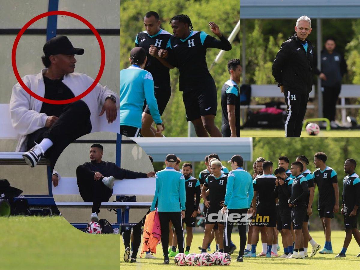 Con Ramón Núñez de invitado de lujo: Así pulió Reinaldo Rueda el último entreno de la Selección de Honduras en Dallas