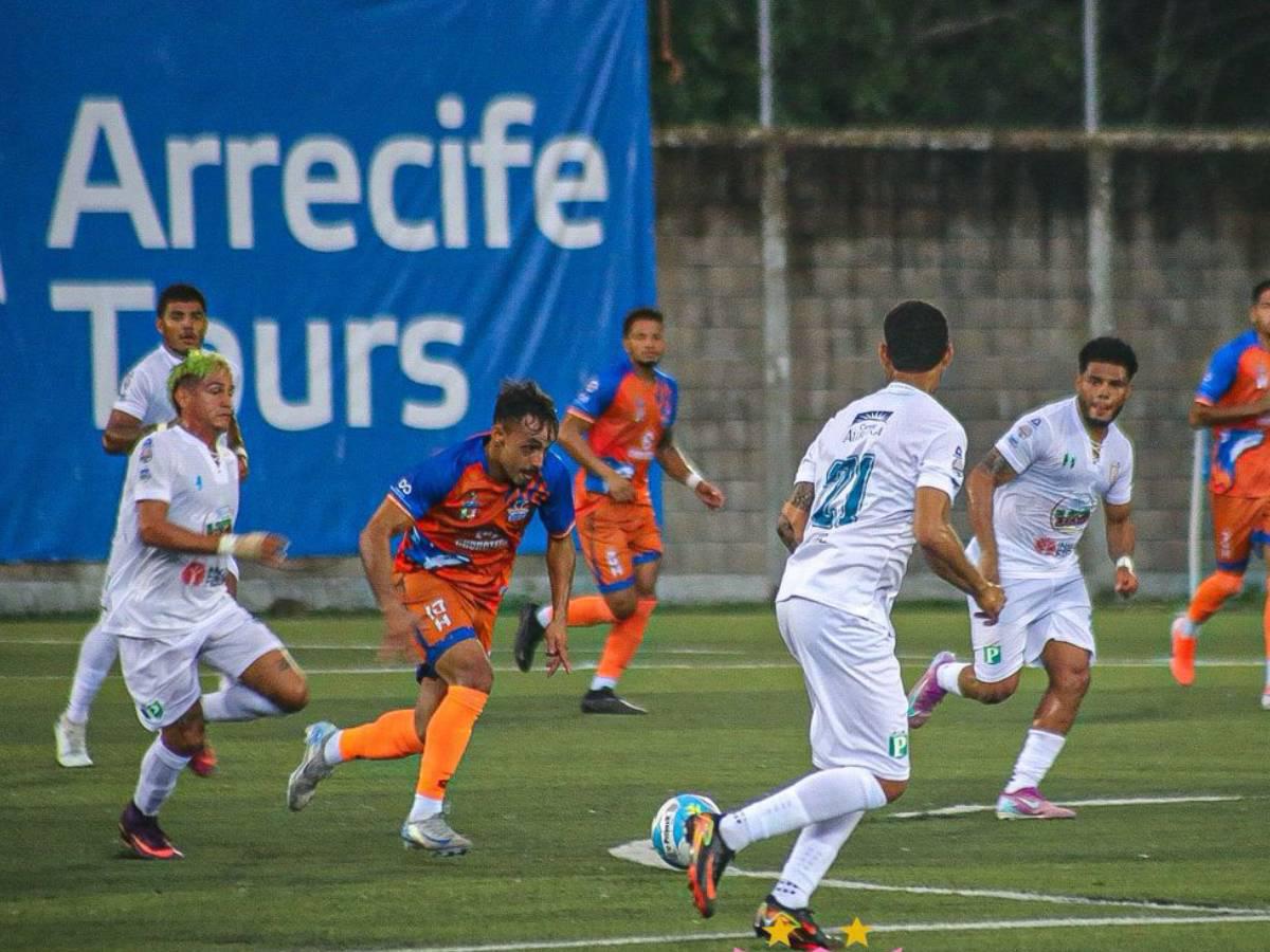 Platense rescató un punto gracias a Pozantes y amargó a los Lobos de la UPNFM en Choluteca