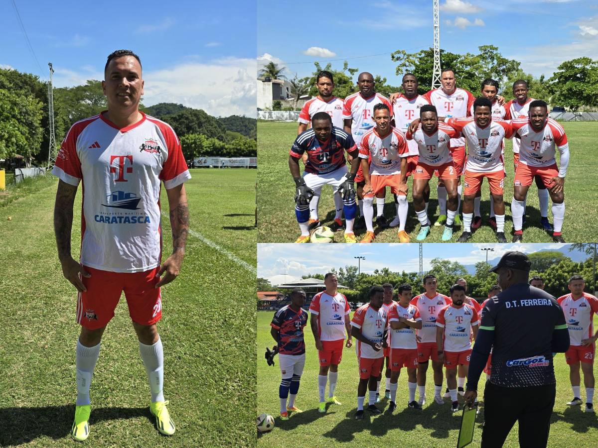 Blas Pérez tras su debut en Honduras: “vine a jugar por amistad y me siento un hondureño más”