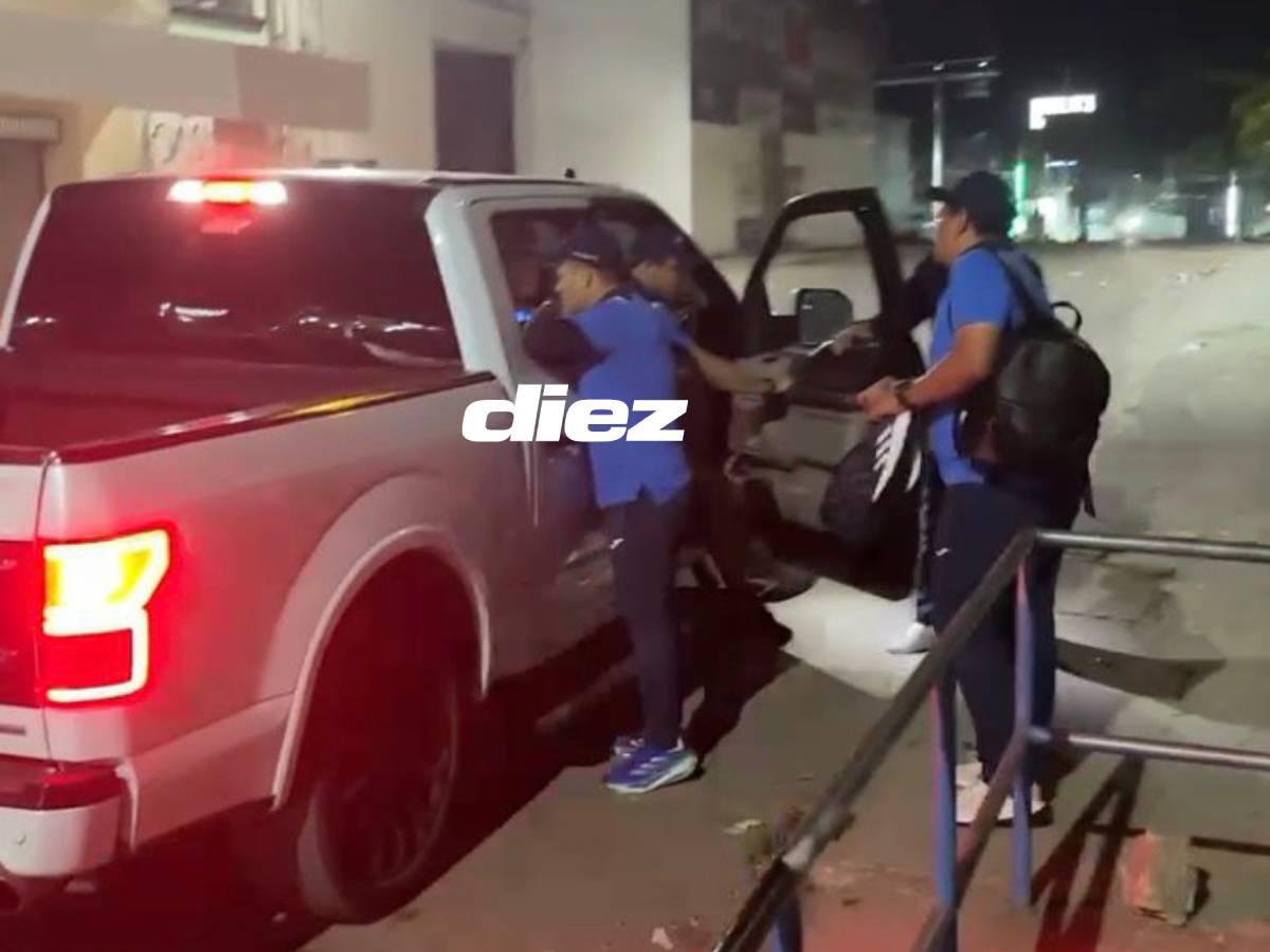 Plantel de Motagua esperó a Romario, bellezas y ¿Entró Emilio al estadio?