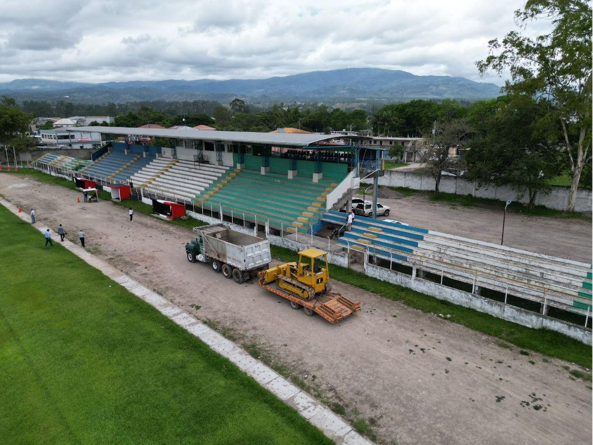 El Estadio Roberto Martínez, casa del Independiente de Siguatepeque, cierra puertas para comenzar la remodelación