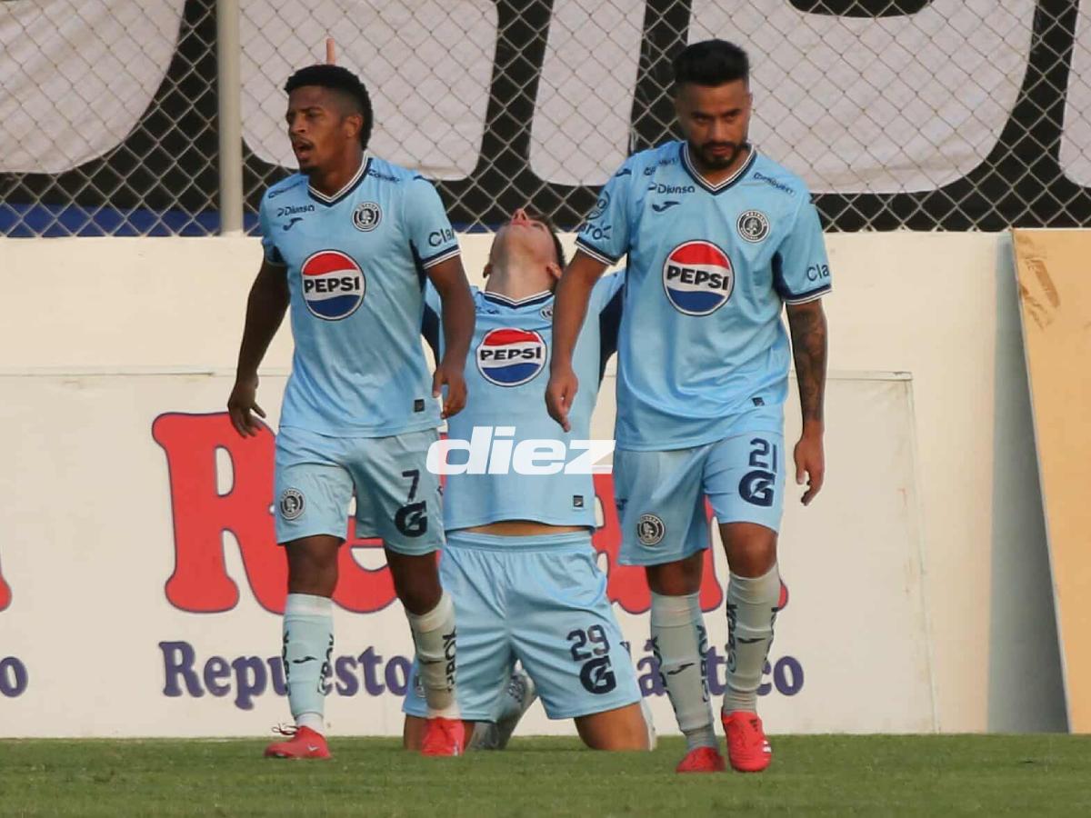 La noche de Rodrigo Auzmendi, el gol al estilo de Lamine Yamal y fiesta de Motagua tras humillar al Génesis en la liguilla