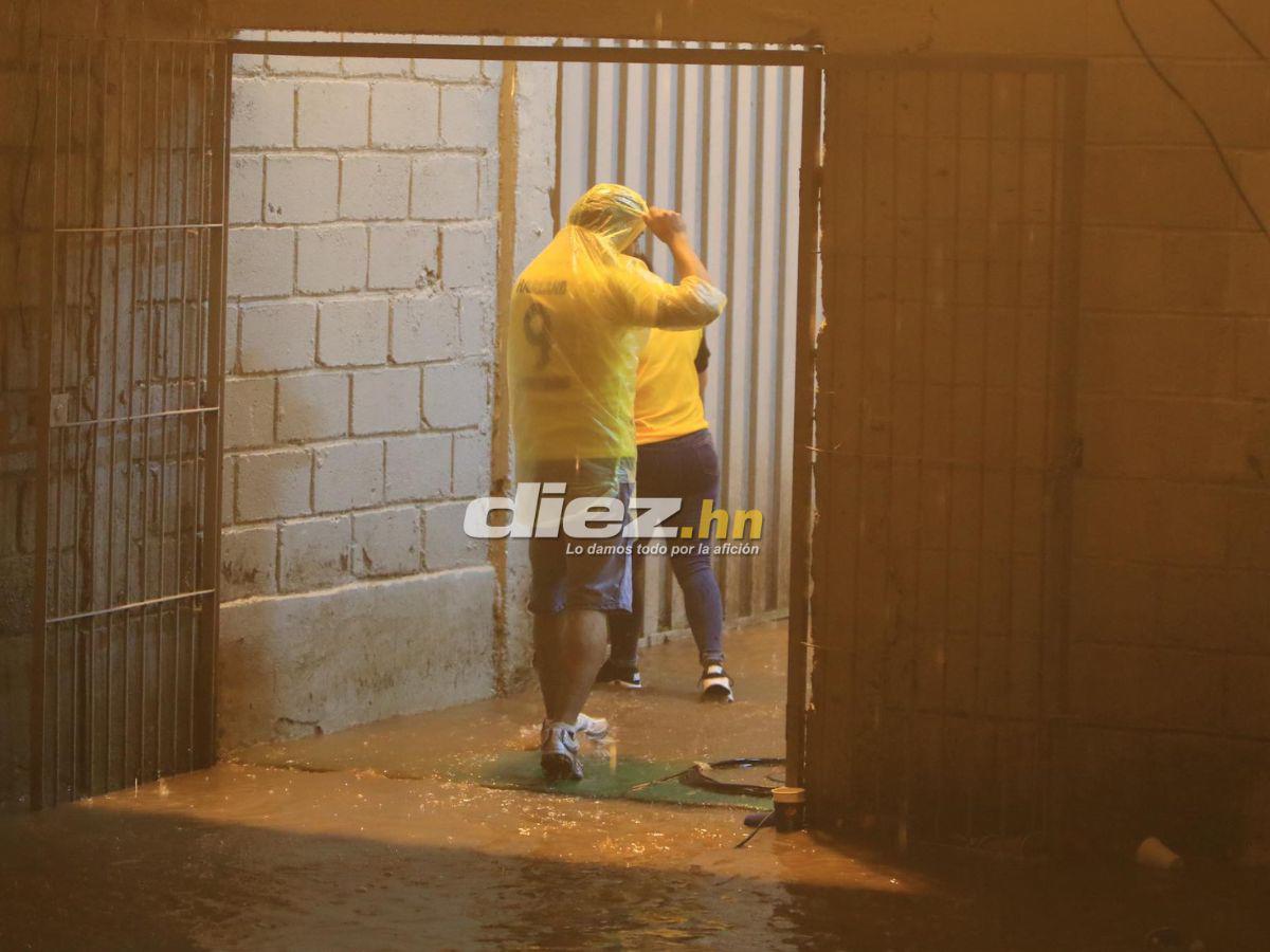 El “huracán” en Comayagua, la tristeza en los jugadores del Real España y la locura del Génesis en el Carlos Miranda