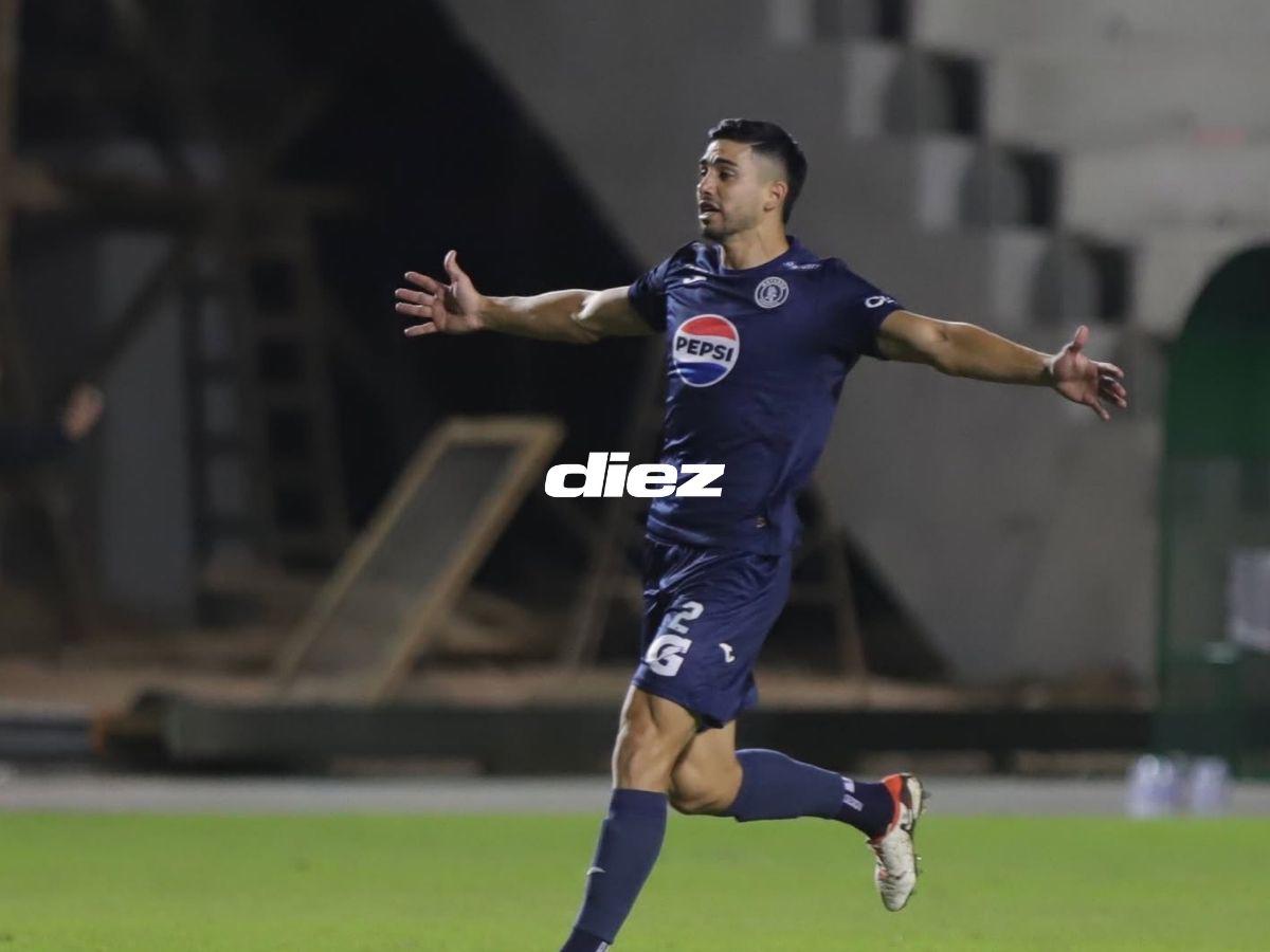 No se vio en TV: Llanto de jugador de Olimpia, integrante de Motagua desató la bronca y adiós especial de Troglio