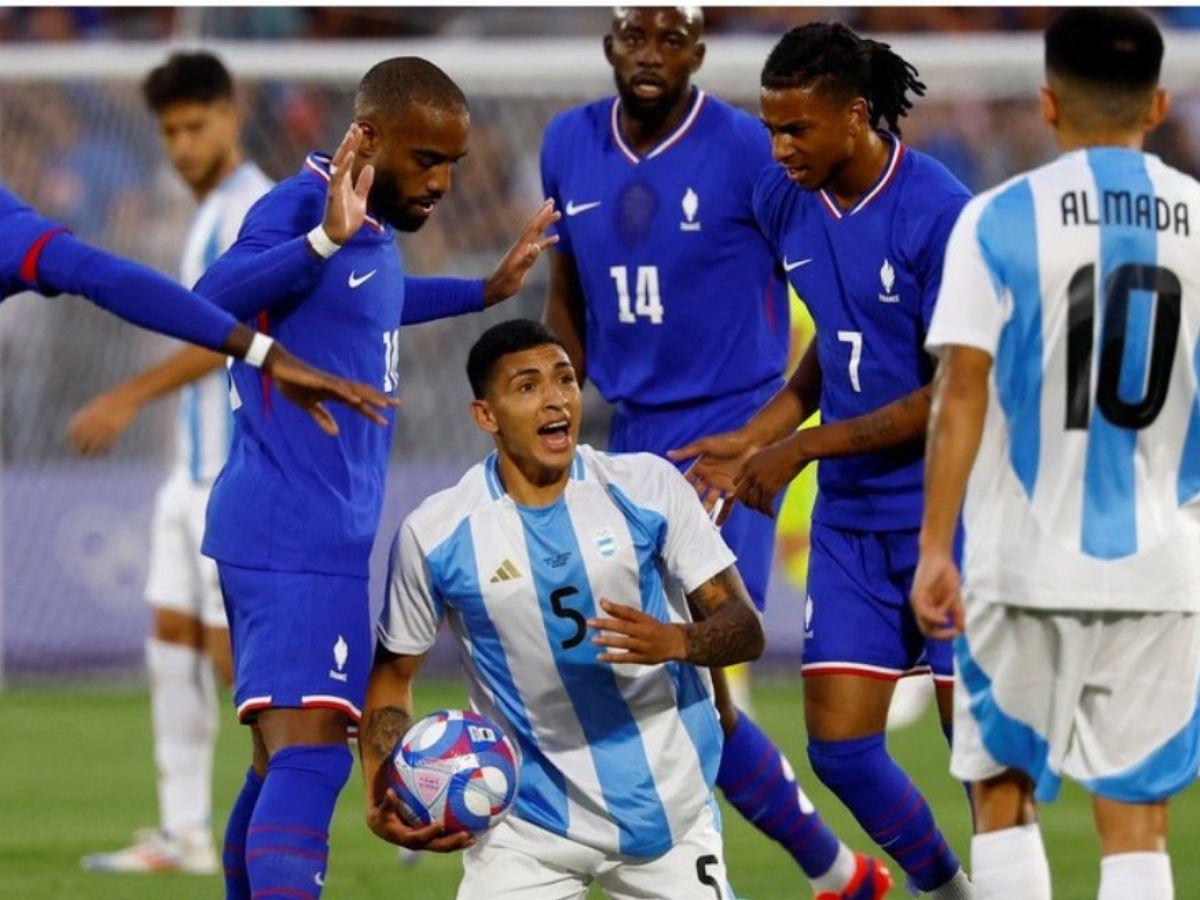 Así fue el zafarrancho tras la eliminación de Argentina contra Francia en París 2024: esto desató la bronca