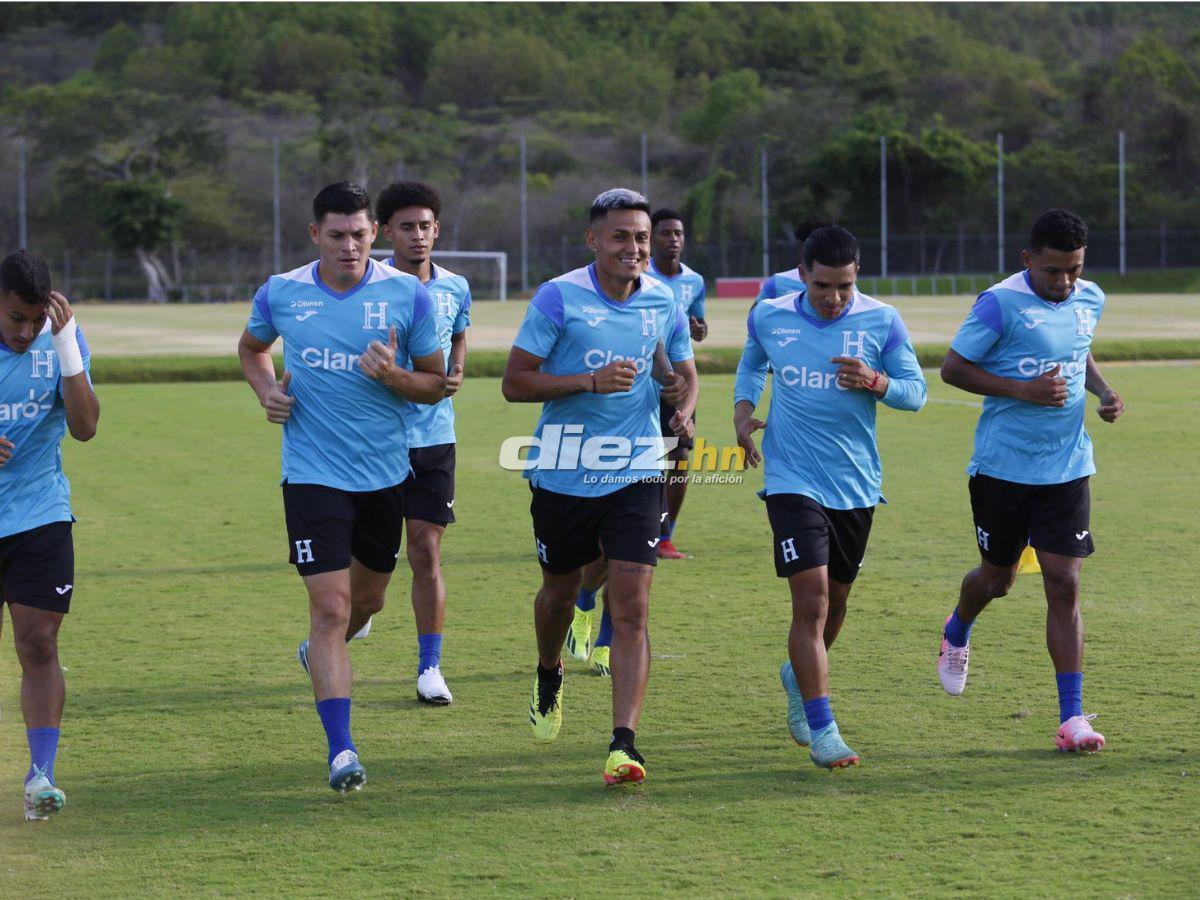 Honduras realiza primer entreno pensando en el debut eliminatorio ante Cuba con cuatro ausencias, ¡volvió Palma!