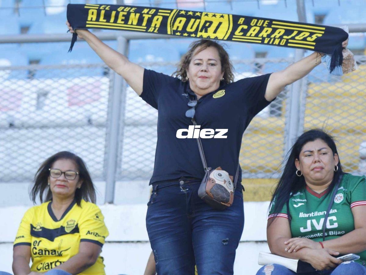 Chicas bellas adornan la previa del clásico Marathón-Real España y la policía blinda el Olímpico