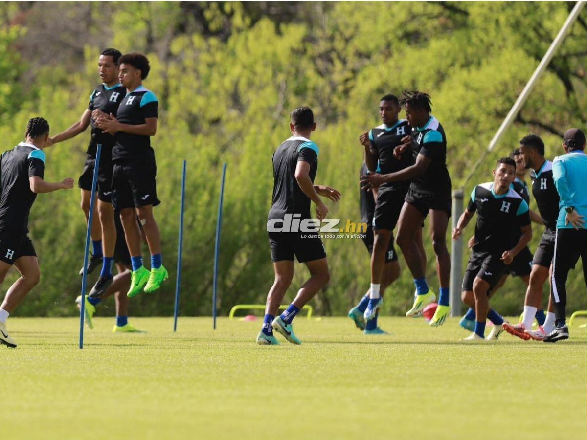 Con Ramón Núñez de invitado de lujo: Así pulió Reinaldo Rueda el último entreno de la Selección de Honduras en Dallas