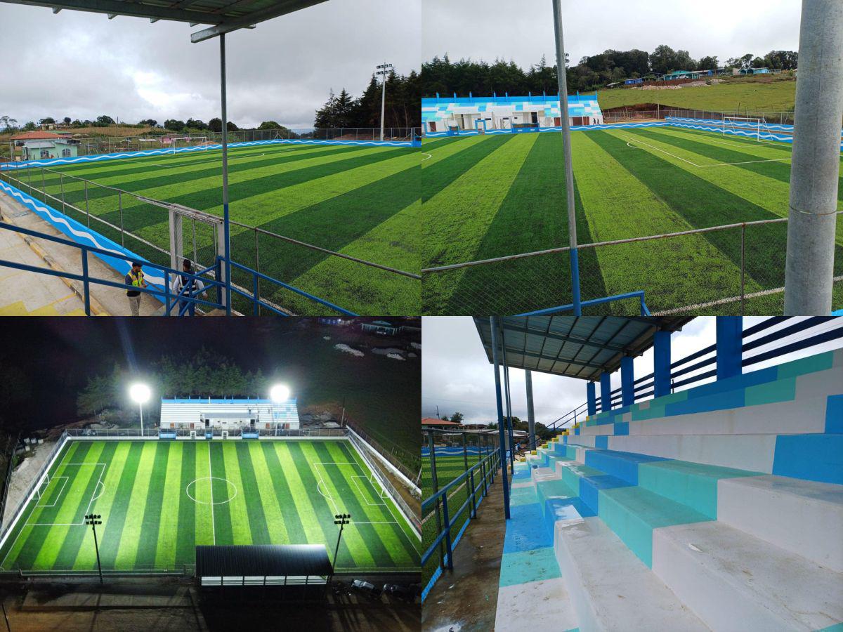 Proyecto terminado: Condepor finaliza instalación de cancha sintética en Yarula, La Paz