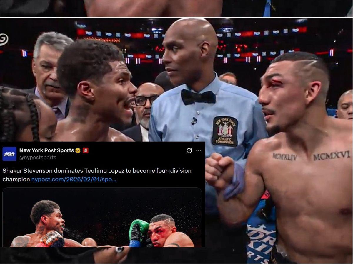 Prensa internacional se rinde tras paliza sobre Teófimo López: Lo barrieron, Shakur lo dominó