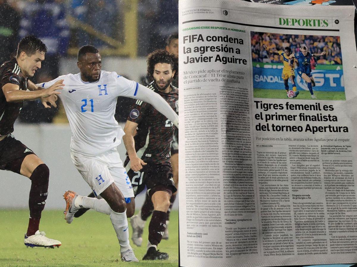 Prensa de México le tira la presión a Memo Ochoa y avala comunicado del presidente de FIFA sobre agresión al Vasco