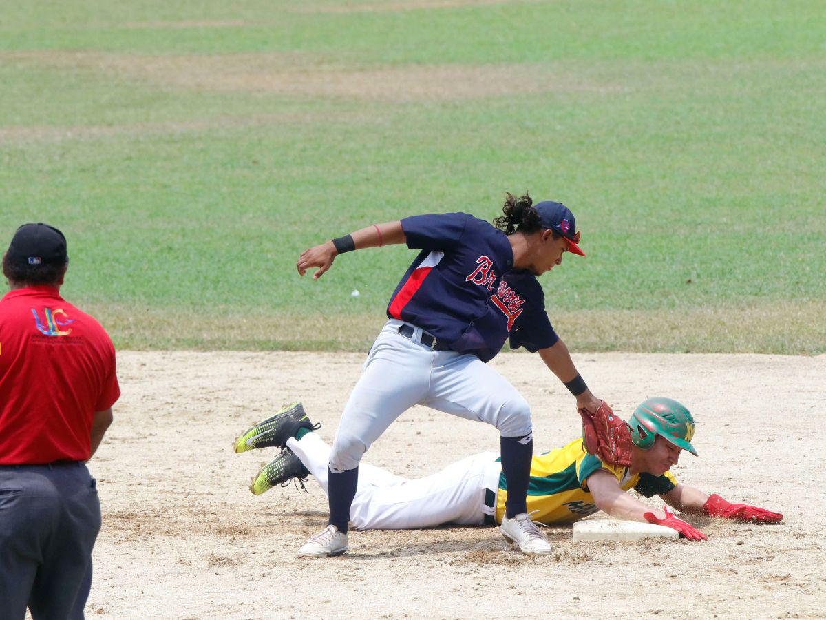 Los jugadores demostraron que en Honduras hay buen nivel en el béisbol.