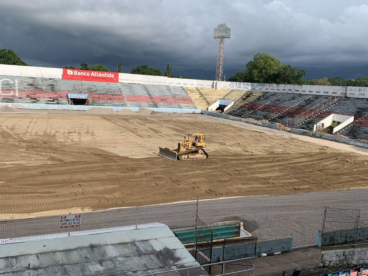 Fotos: así luce el estadio Ceibeño luego de 3 meses de trabajos para remodelación del césped ¿Cuándo finaliza la obra?