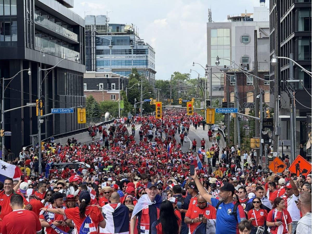 ¡Locura por Panamá! Así fue el ambientazo previo al debut mundialista