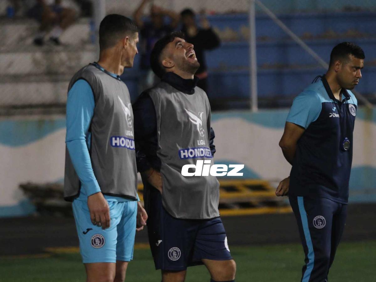 No se vio en TV: Entre lágrimas, Agustín Auzmendi se despide de Motagua; bellas chicas y frustración para Marathón