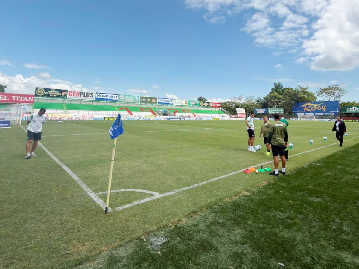 El estadio Yankel Rosenthal así luce previo al encuentro.