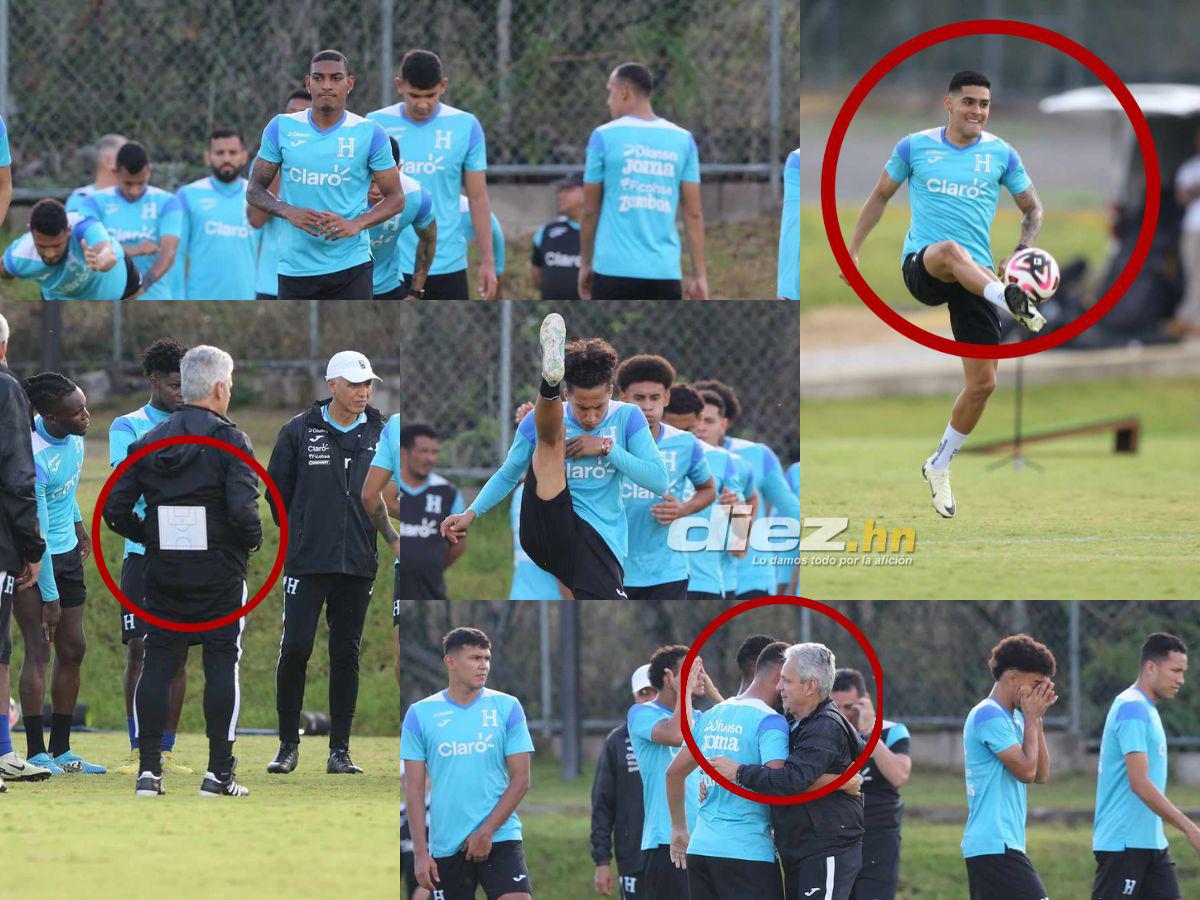 Luis Palma lució su talento y hubo cumpleaños en el CAR en último entreno de Honduras antes de la batalla ante Cuba