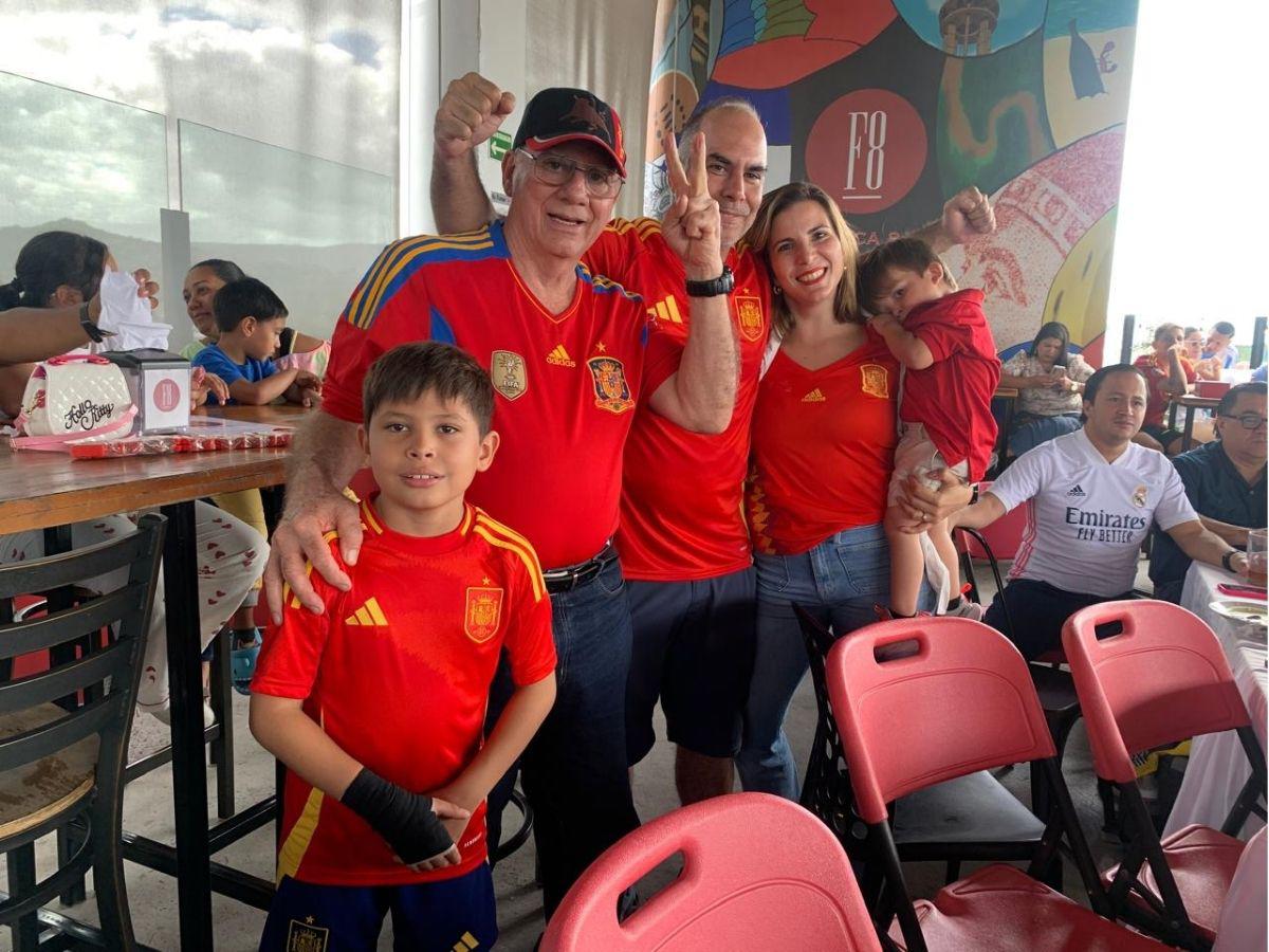 España también vibró en Honduras tras ganar la cuarta Eurocopa: ¡El Estadio Virtual de DIEZ fue un éxito!