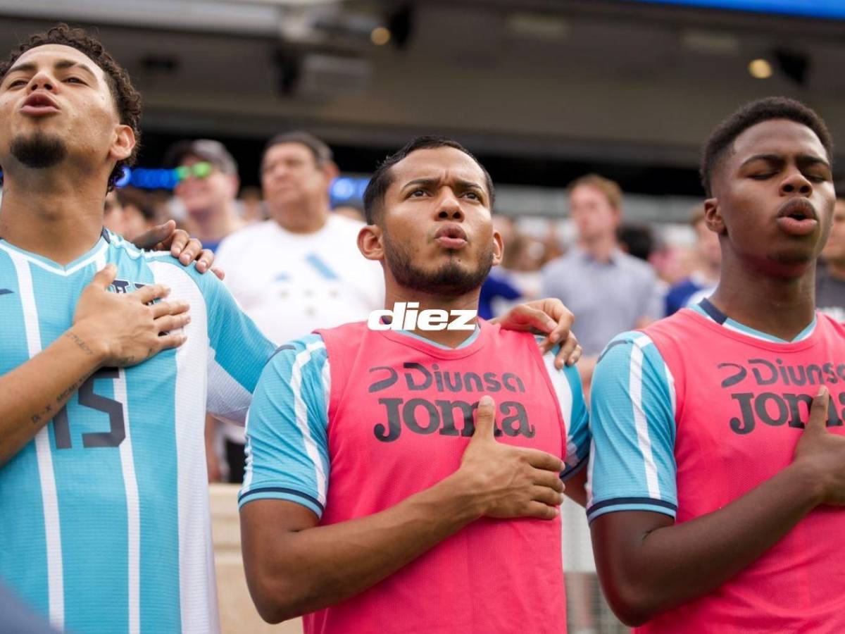 Keyrol Figueroa a todo pulmón: las otras fotos que no viste del Honduras-Argentina