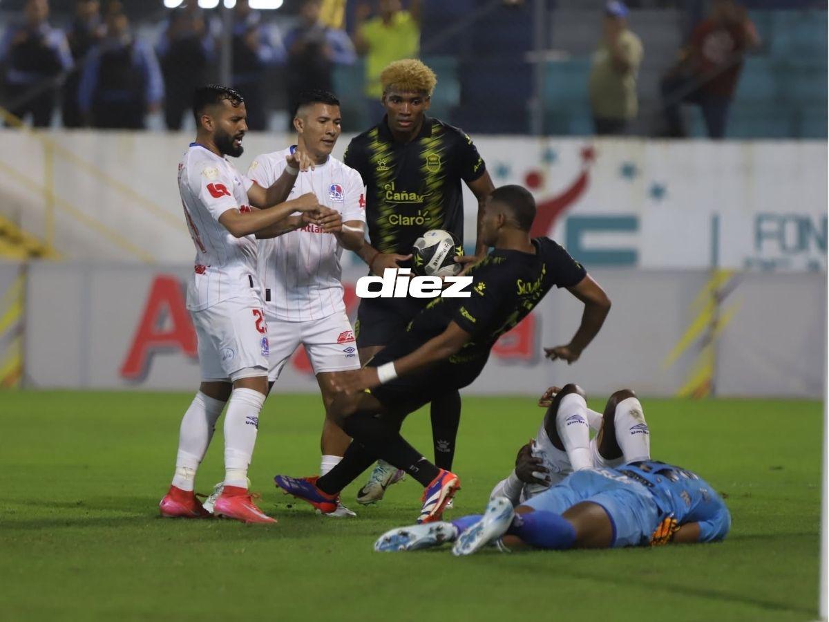 Zafarrancho entre Real España-Olimpia, amargura de Espinel y las chicas bellas que adornaron el primer clásico de 2025