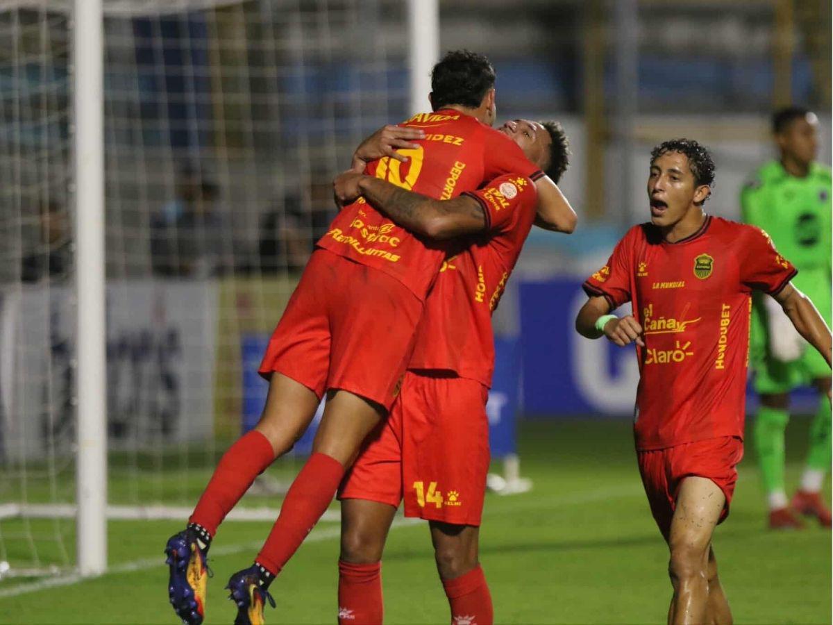 ¡Bailada al Motagua! Las imágenes de la humillante derrota del Ciclón ante Real España en el Nacional