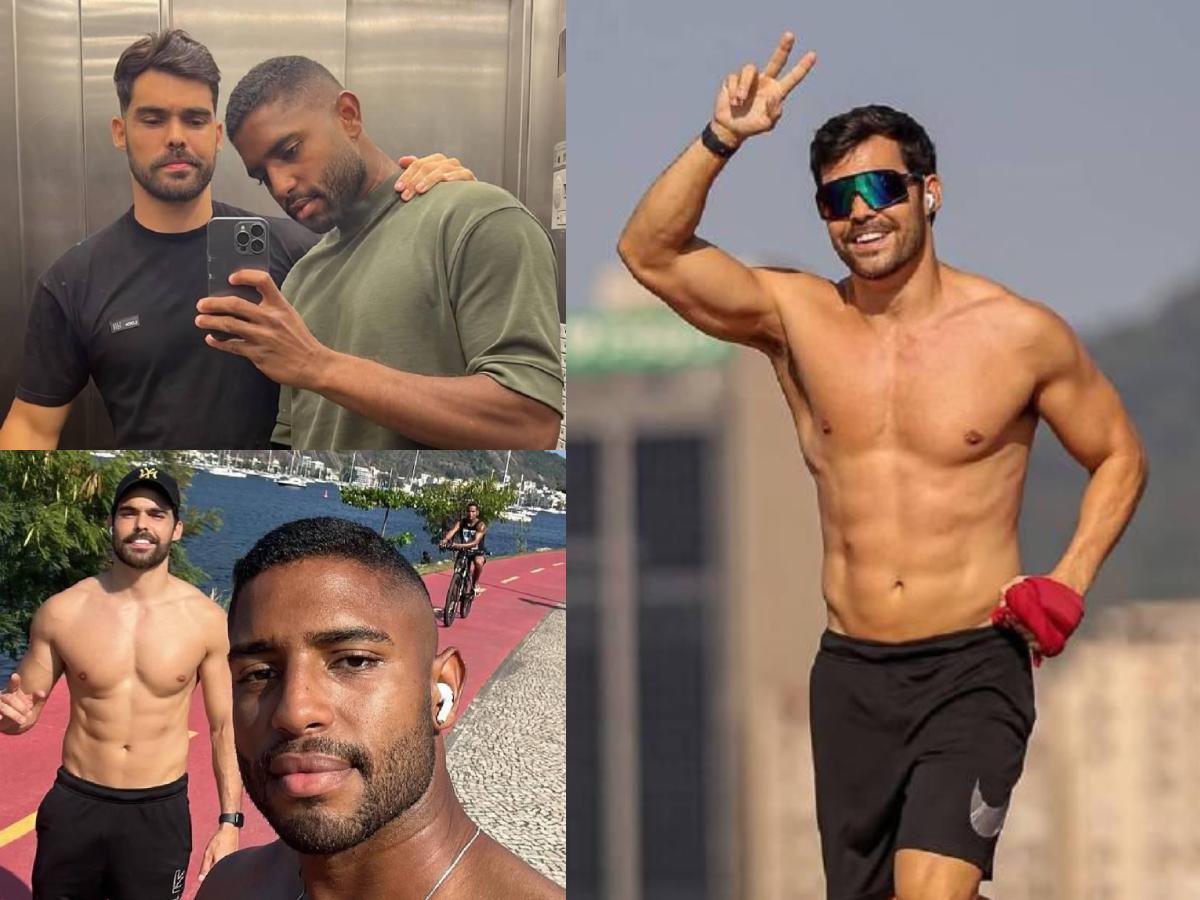 ¡No lo oculta! Deportista brasileño sorprende al declararse gay y presenta a su novio: “Te amo mucho”