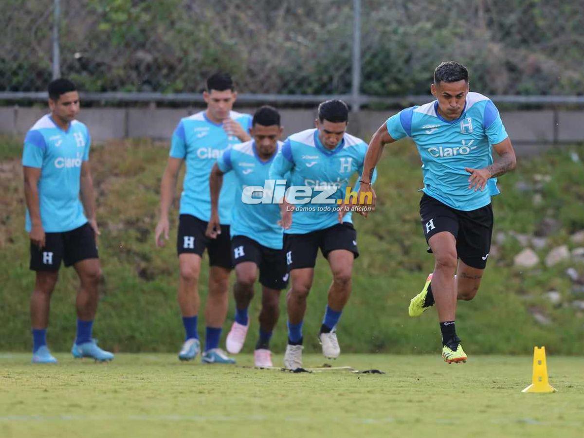 Luis Palma lució su talento y hubo cumpleaños en el CAR en último entreno de Honduras antes de la batalla ante Cuba