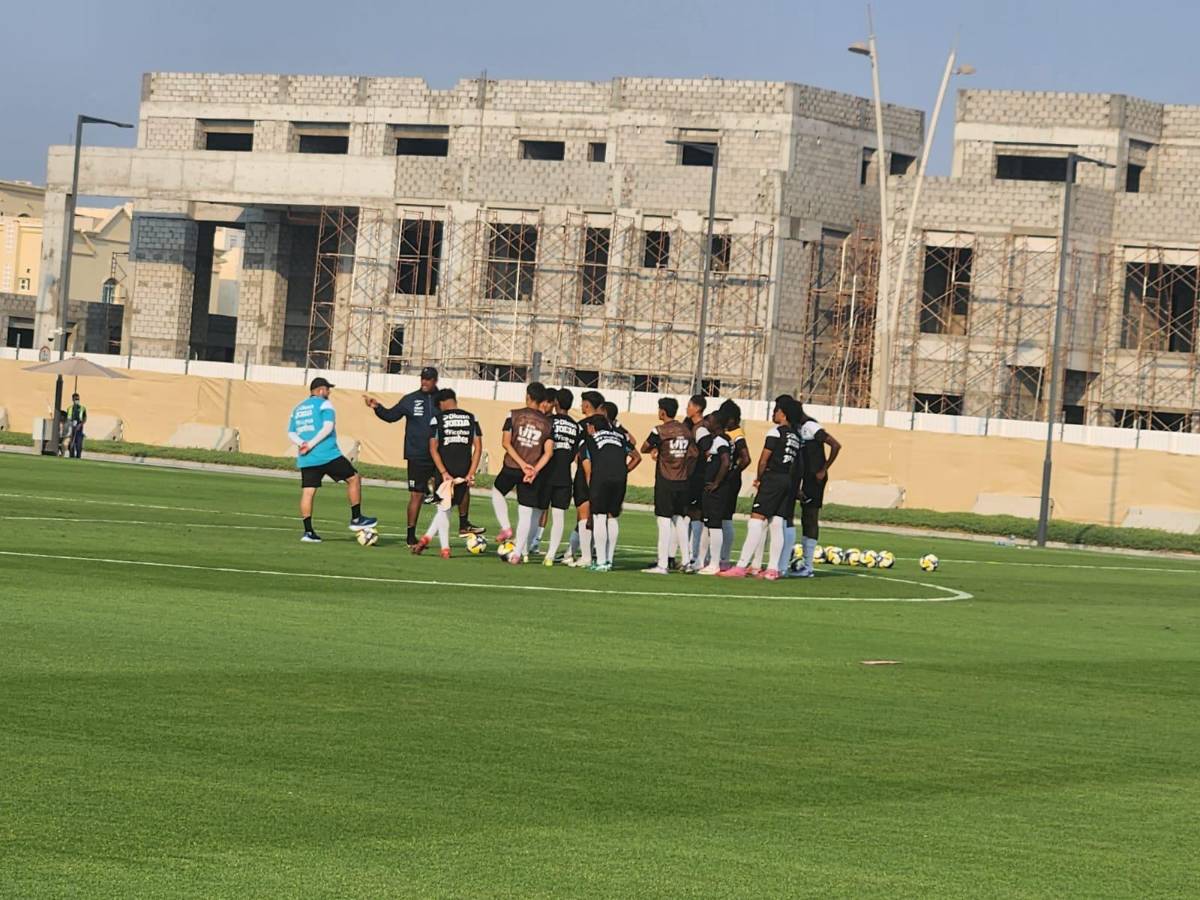 El curioso escenario del debut: Honduras afinó detalles para jugar ante el máximo favorito en el Mundial de Qatar Sub-17