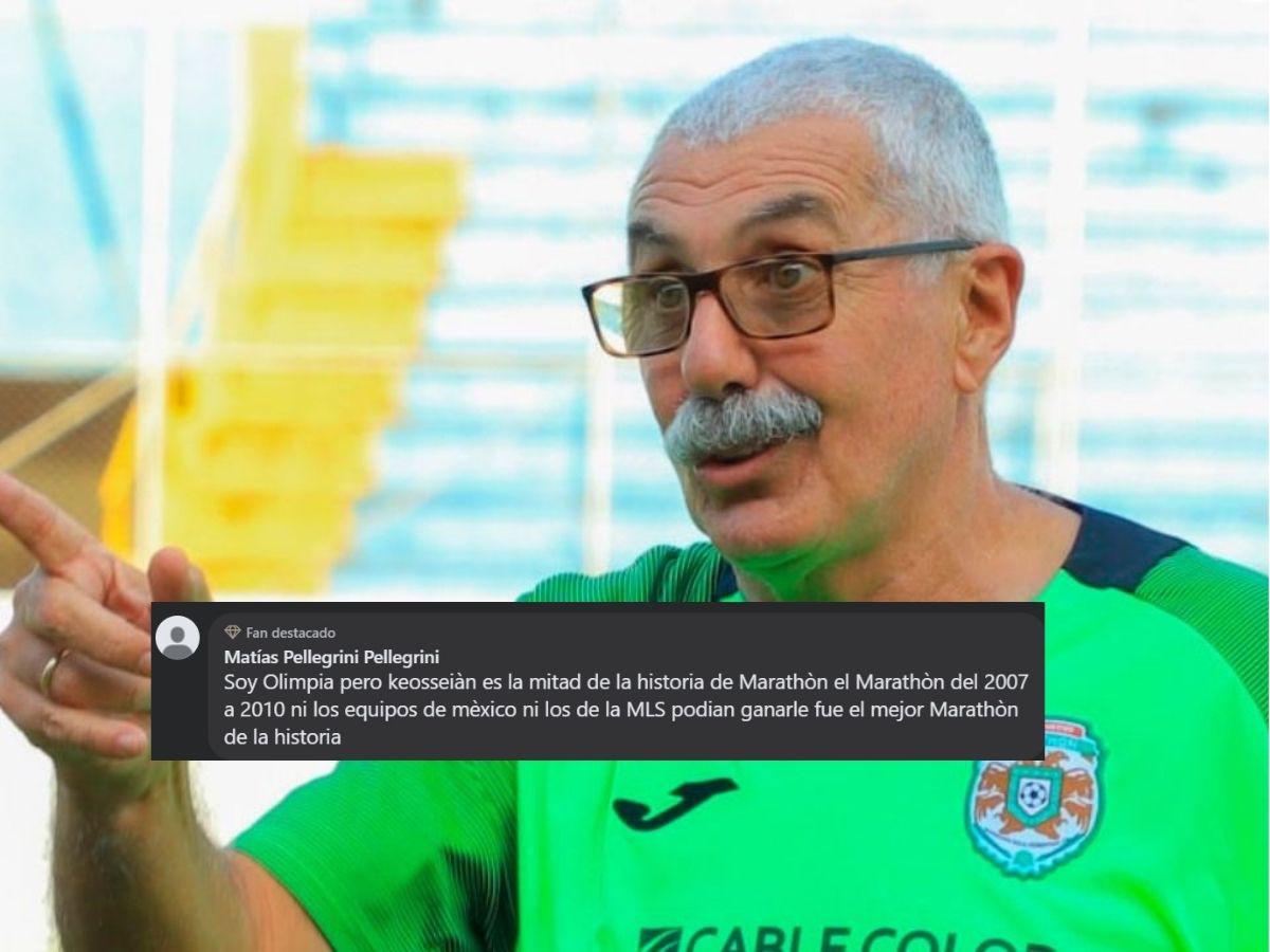 Polémica y opiniones divididas en Marathón tras fichaje de Keosseián en centenario: “está cabal”, “los veo asustados, volvió”