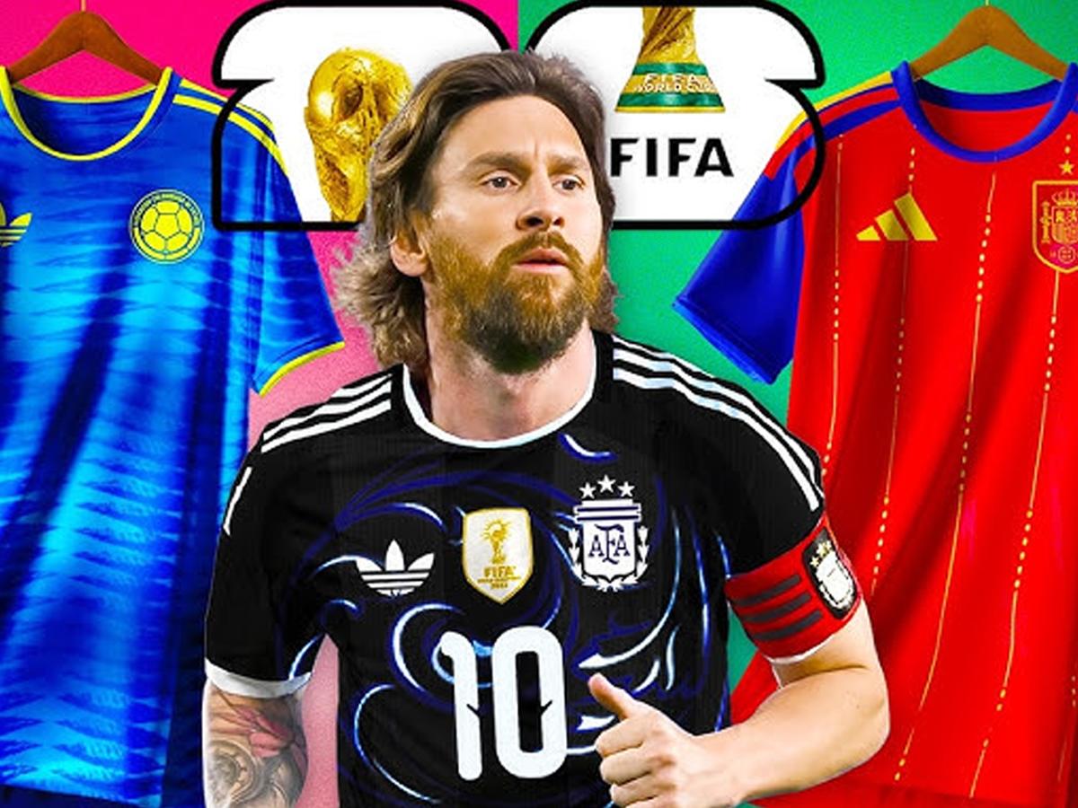 ¡Qué hermosas! Las nuevas camisetas mundialistas de las selecciones; la de España y Colombia son una locura