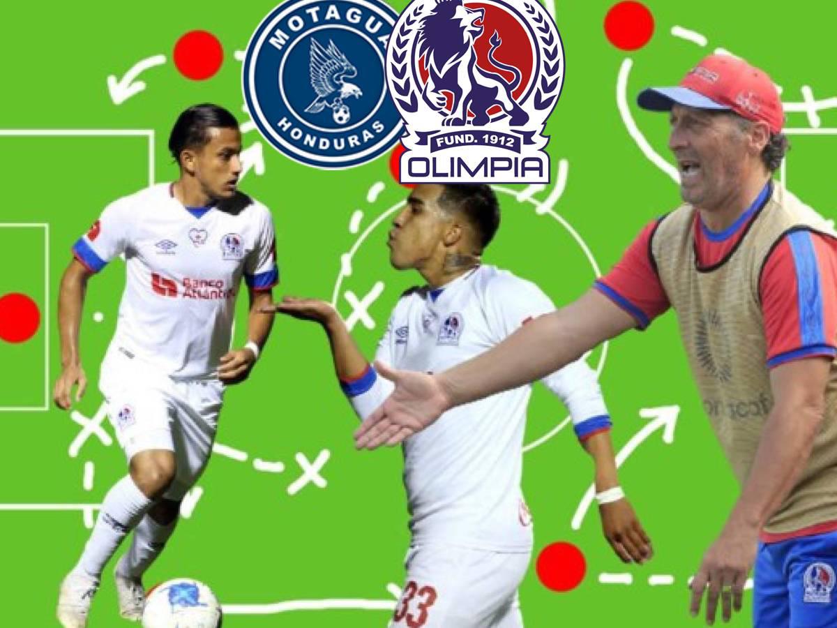 ¡Dos novedades! Olimpia, con todo su arsenal para extender la paternidad contra Motagua: así se perfila su 11 titular