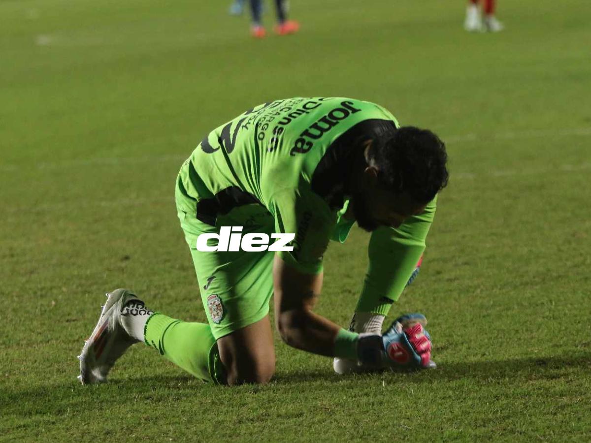 No se vio en TV: Entre lágrimas, Agustín Auzmendi se despide de Motagua; bellas chicas y frustración para Marathón