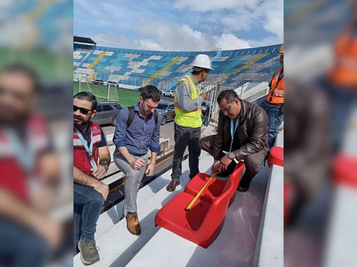 ¿Cuáles son las obras que le faltan a los estadios Nacional Chelato Uclés y Francisco Morazán?