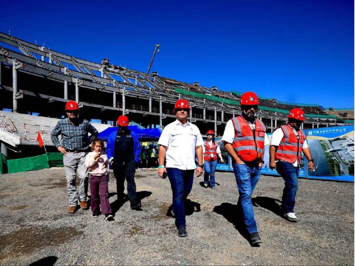 Zonas VIP, tecnología de primer nivel y áreas de lujo: Así avanza la construcción del estadio más moderno de Centroamérica