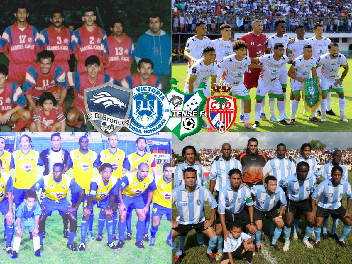 Nueve desaparecieron en Honduras: 15 equipos que descendieron y regresaron a la Liga Nacional